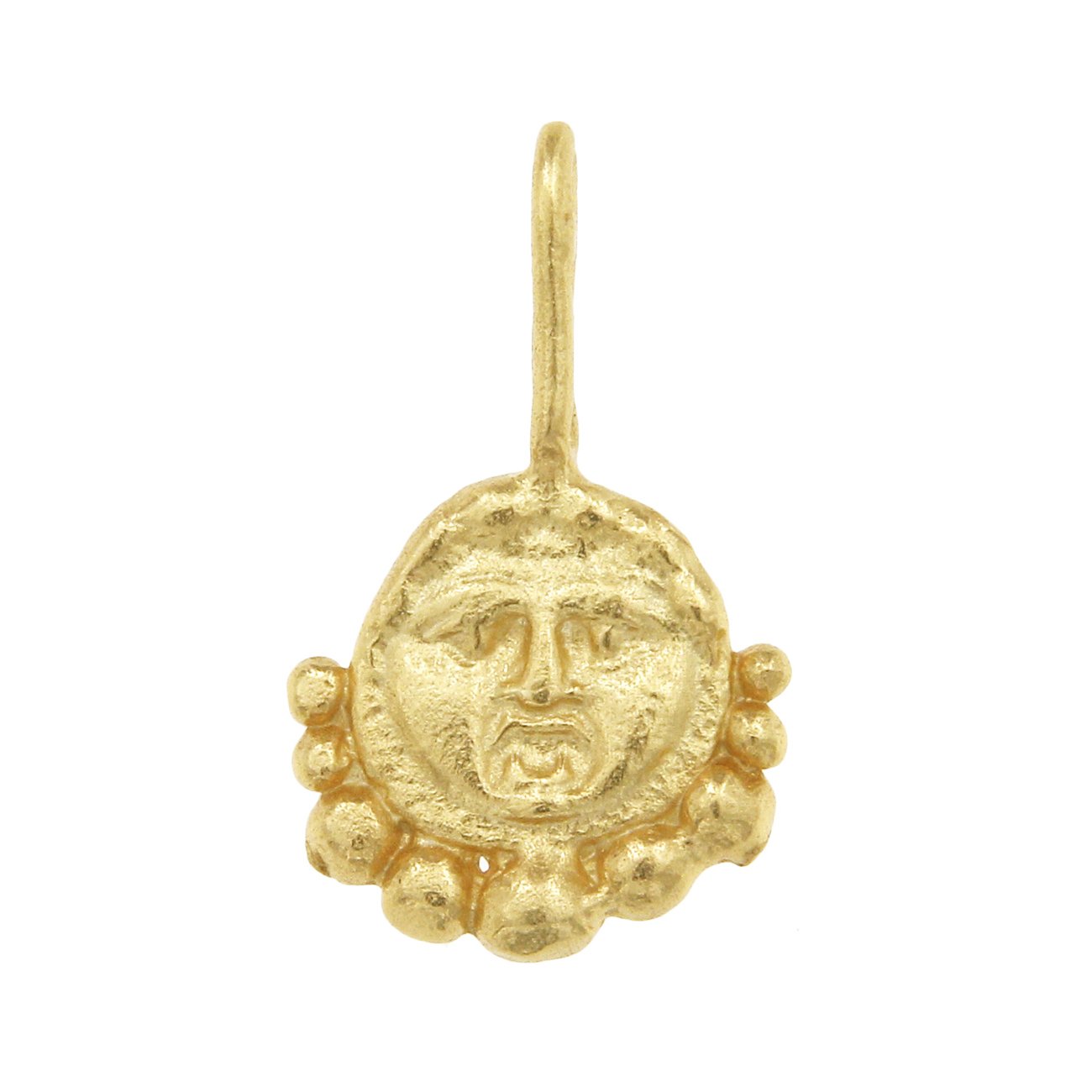 Tigerlily x Cleopatra's Bling - Gorgoneion Protection Pendant - Gold, fb-feed