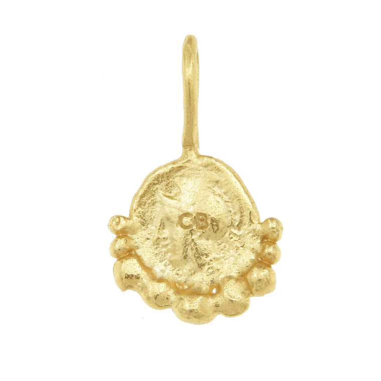 Gorgoneion Protection Pendant - Gold