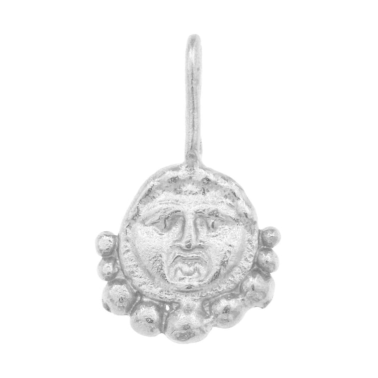 Gorgoneion Protection Pendant - Silver