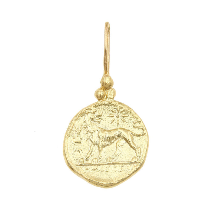 Tigerlily x Cleopatra's Bling - Greek Lion Medallion - Gold, fb-feed