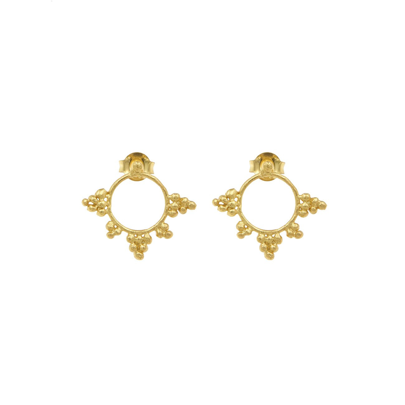 Tigerlily x Cleopatra's Bling - Gypsy Hoops Earrings - Small - Gold, fb-feed