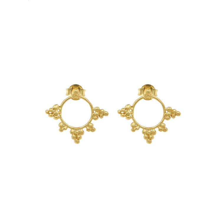 Gypsy Hoops Earrings - Small - Gold