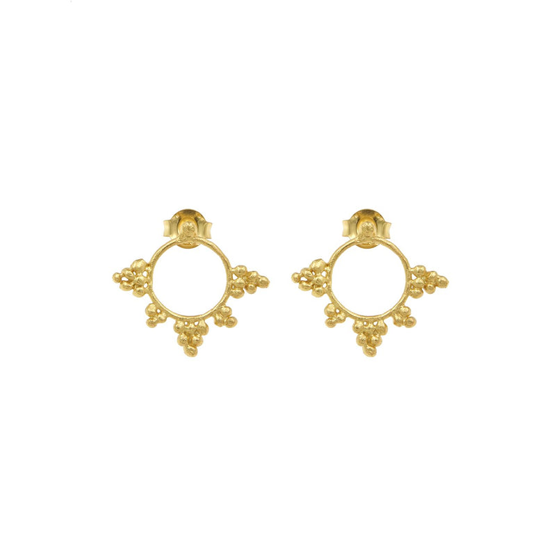 Tigerlily x Cleopatra's Bling - Gypsy Hoops Earrings - Small - Gold, fb-feed