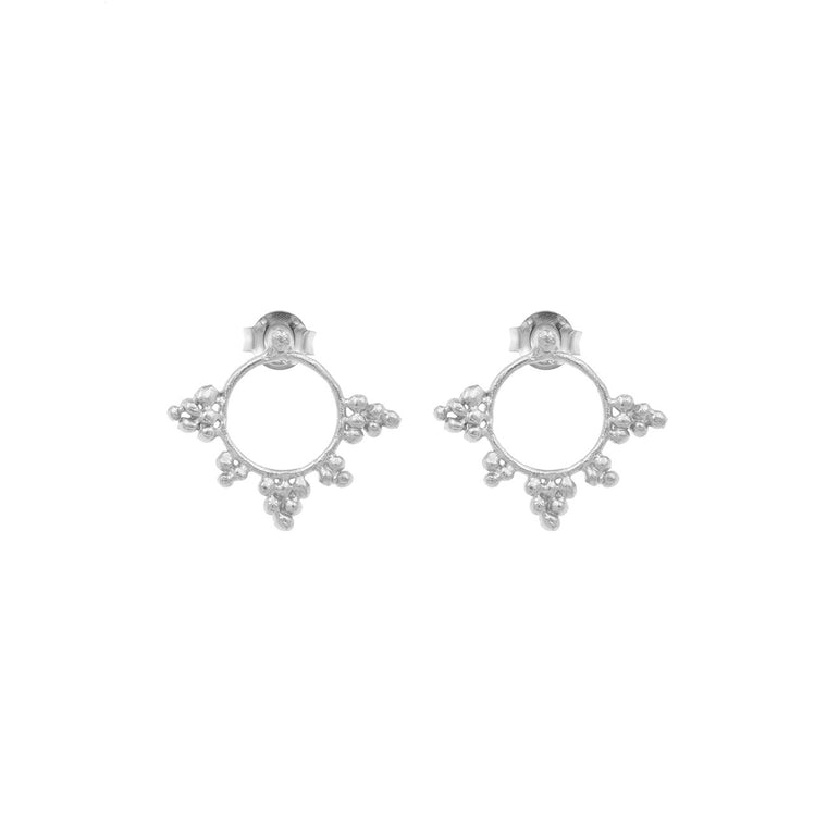 Gypsy Hoops Earrings - Small - Silver