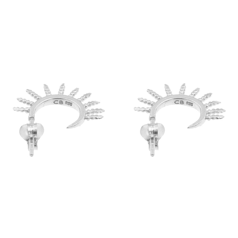 Shams Earrings - Silver