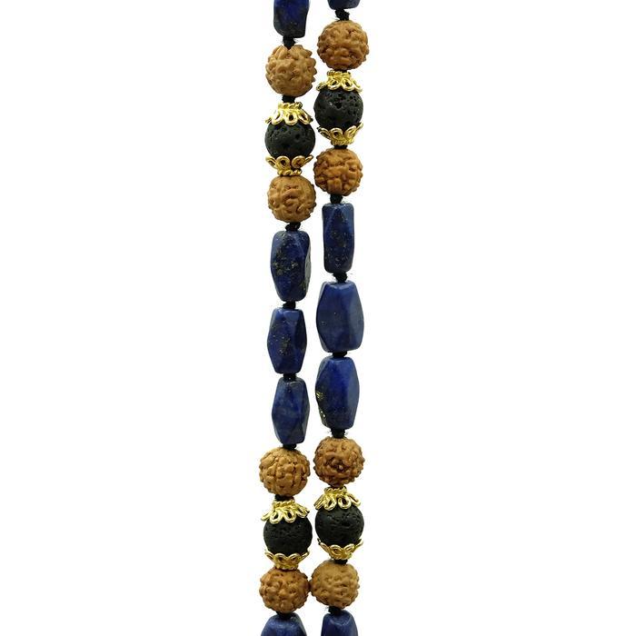 Shiva Compassion Mala - Gold