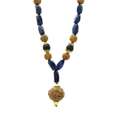 Shiva Compassion Mala - Gold