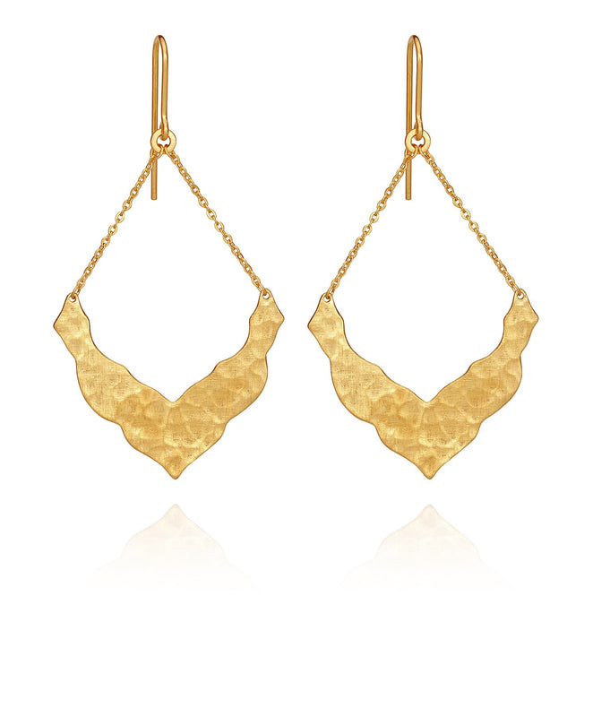 Tigerlily Emel Gold Earrings x Temple of The Sun, fb-feed