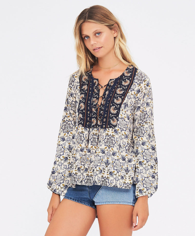 Hamilton Blouse - Indigo