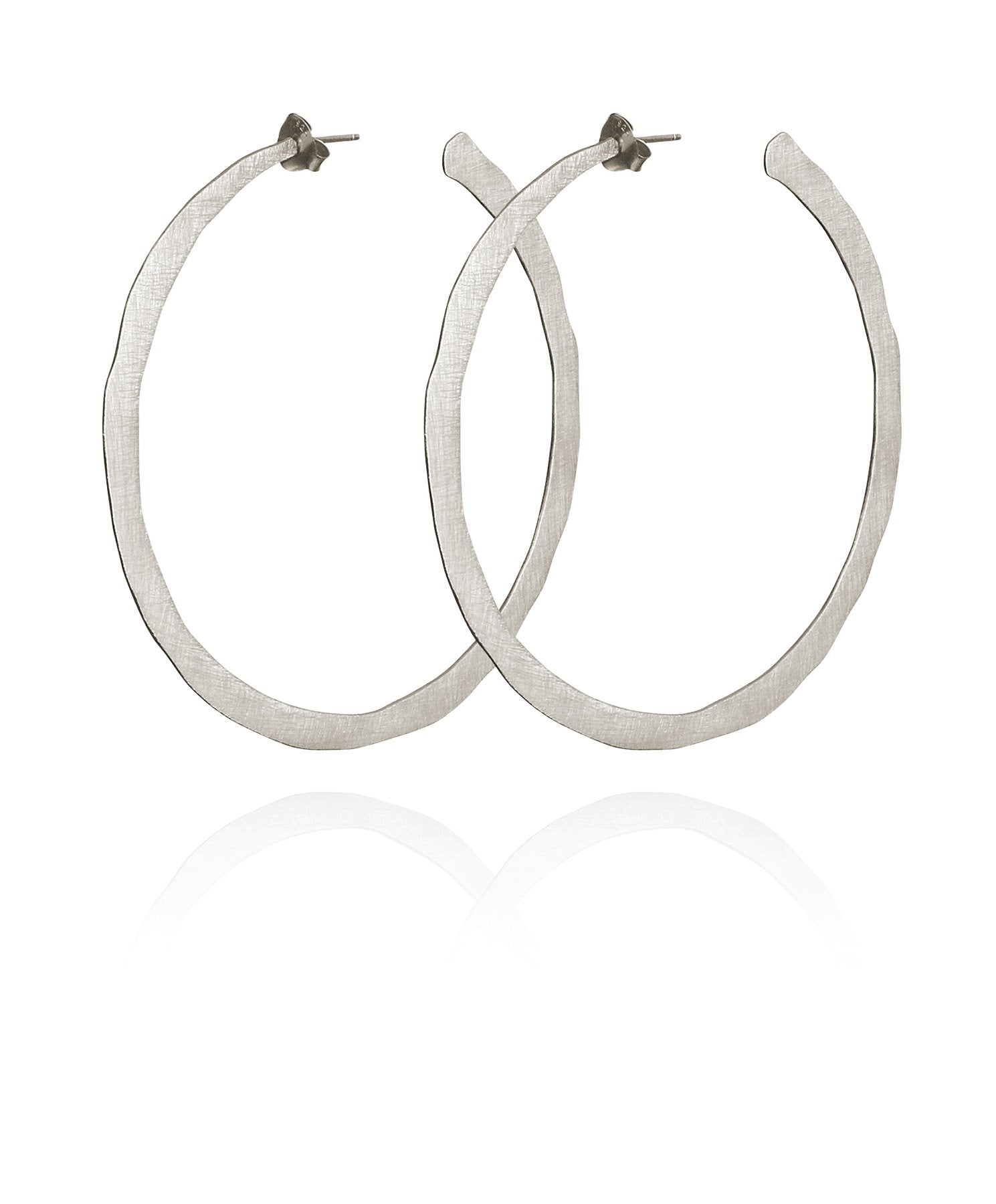 Tigerlily Large Silver Hoop Earrings x Temple of The Sun, fb-feed