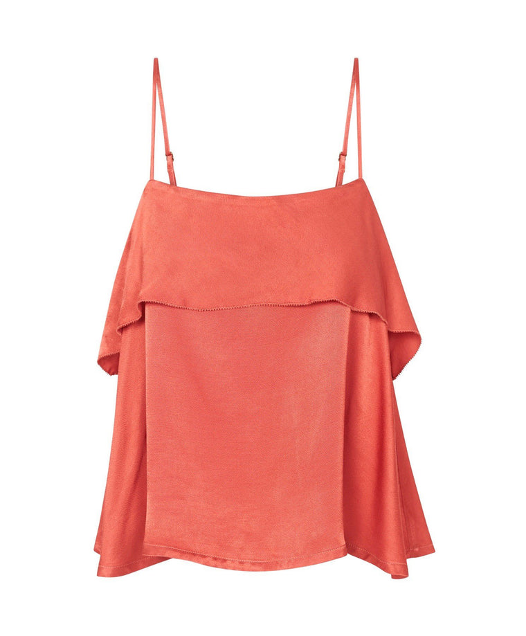 Mandola Cami Top - Terracotta