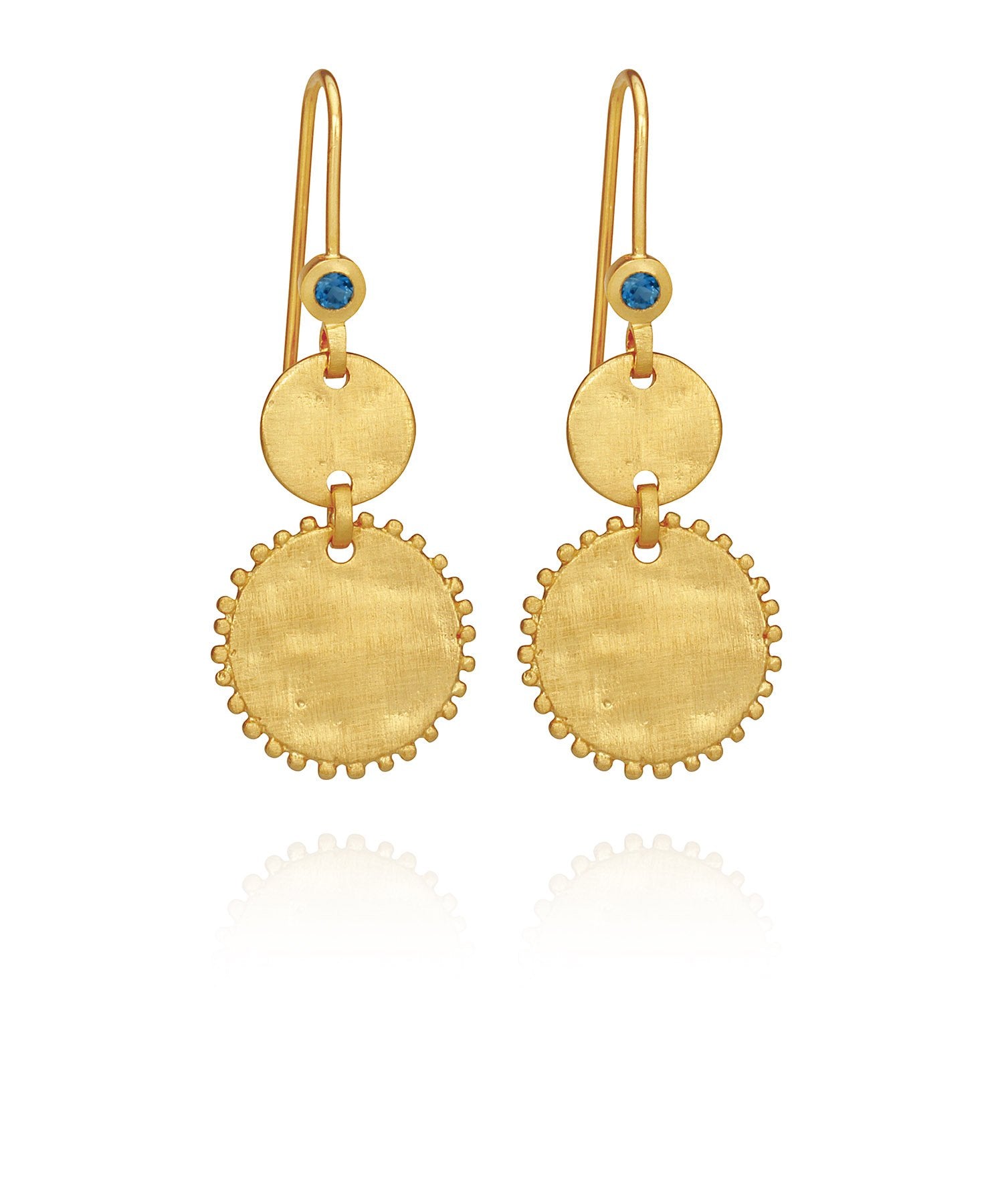 Tigerlily Petra Gold Coin Earrings x Temple of The Sun, fb-feed