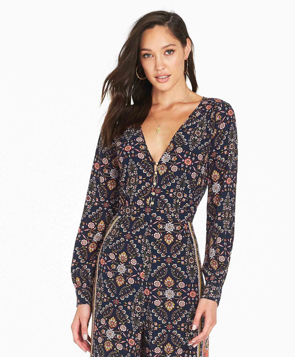 Zareen Jumpsuit - Indigo