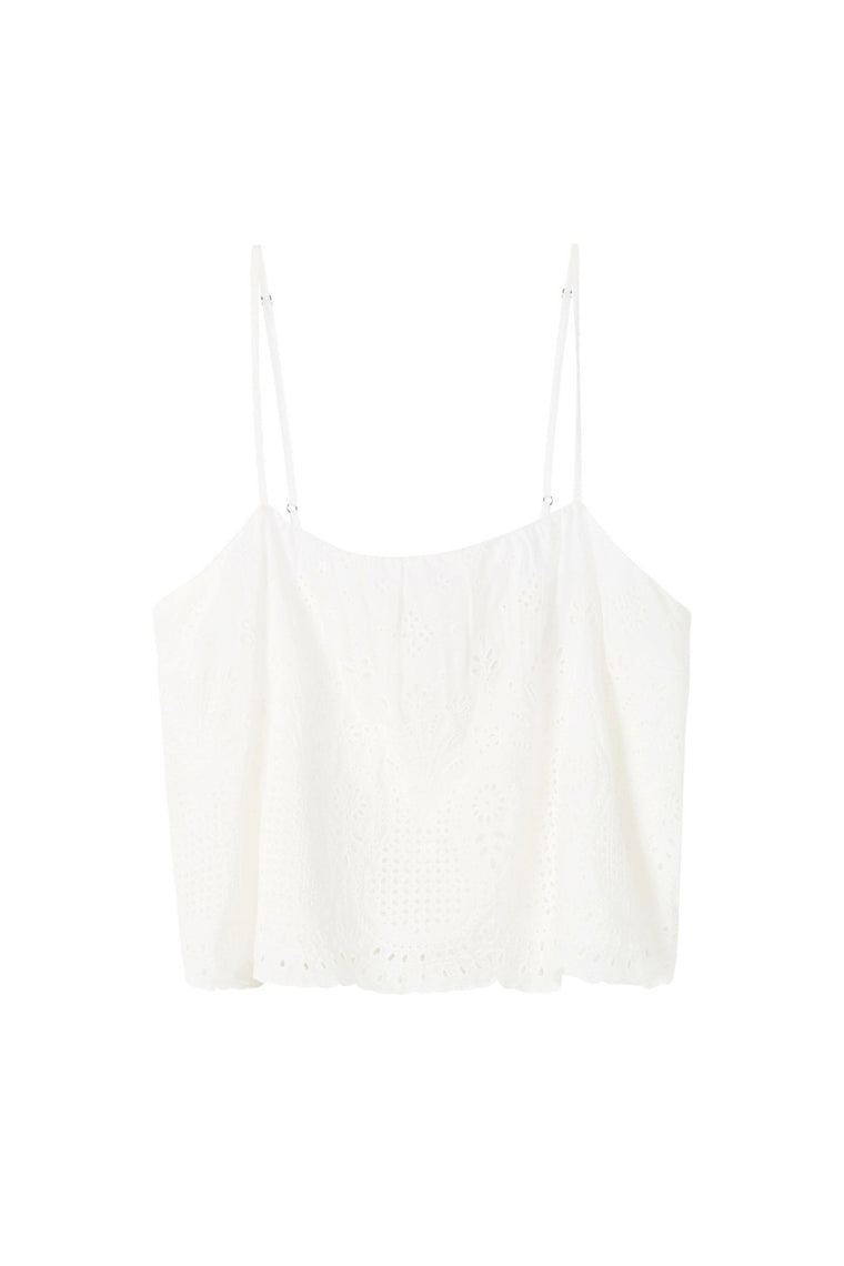Xanthe Cami Top - White
