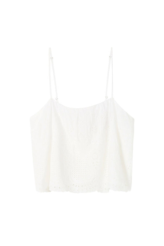 Xanthe Cami Top - White