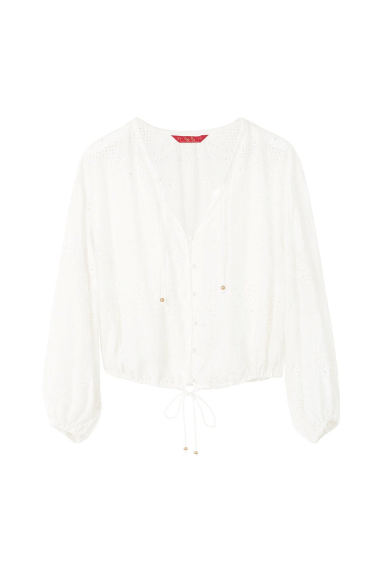 Xanthe Blouse - White