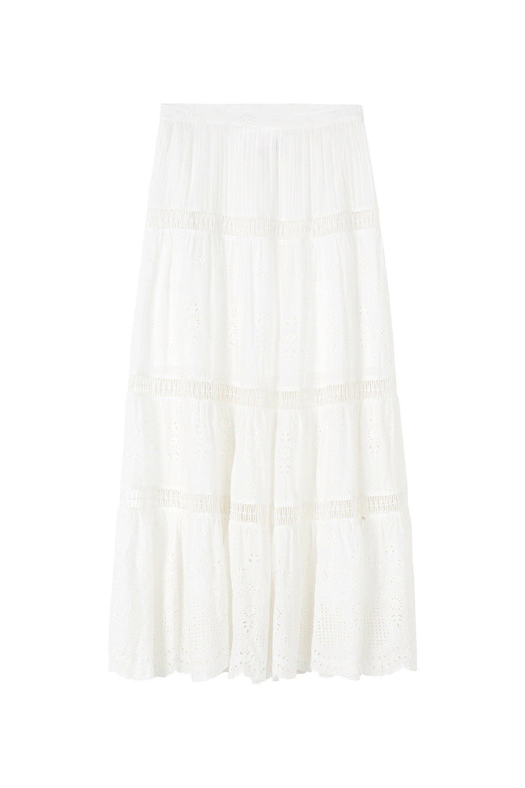 Xanthe Maxi Skirt - White