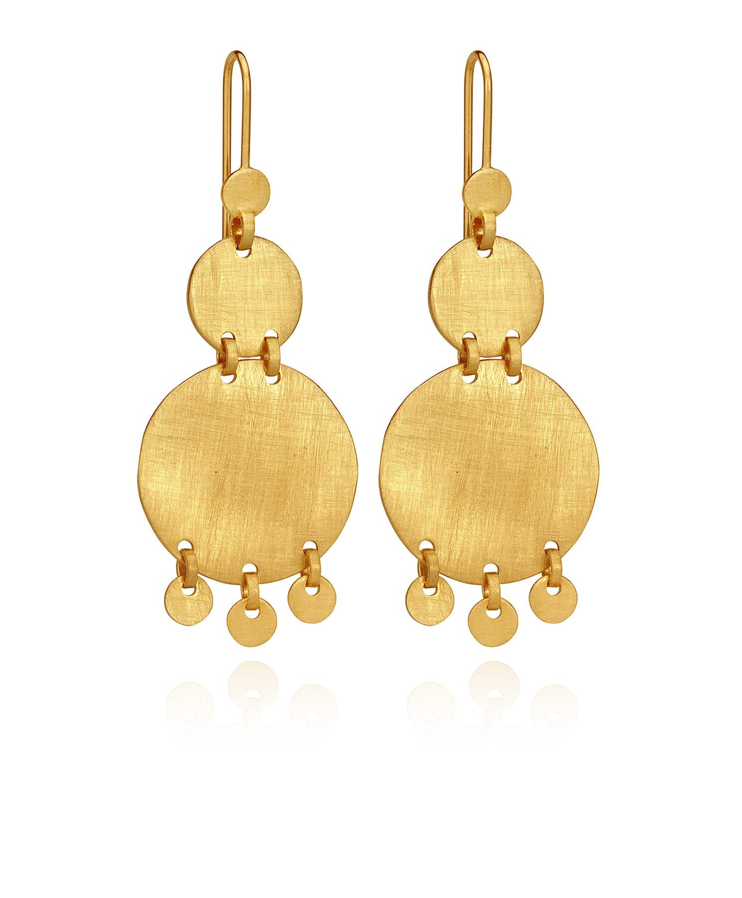Tigerlily Tessa Gold Earrings x Temple of The Sun, fb-feed