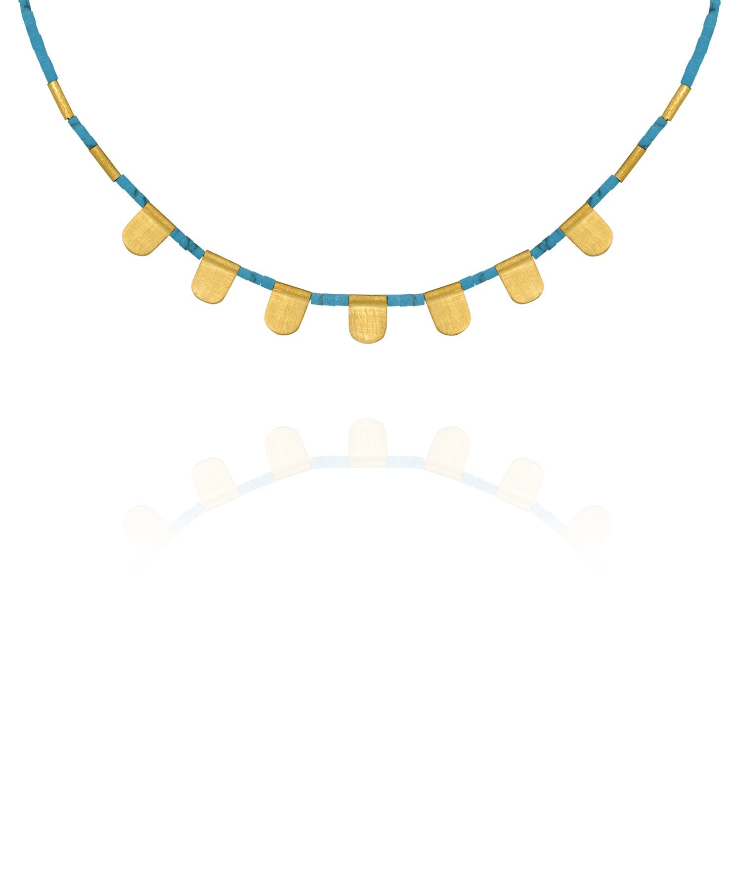 Tigerlily Turquoise Gold Necklace x Temple of The Sun, fb-feed