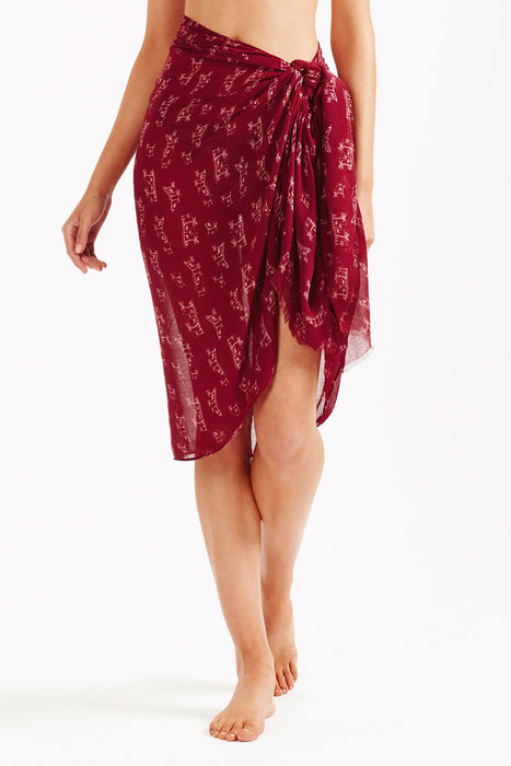 Tigerlily Agathe Sarong - Musk