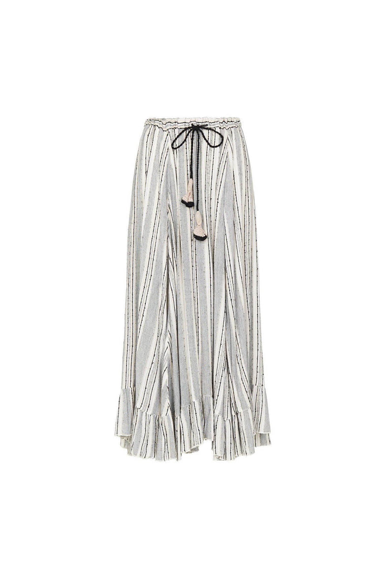 Alanzo Midi Skirt - Charcoal