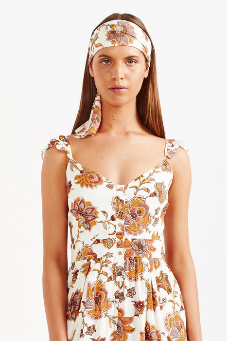 Tigerlily Aliki Headscarf - White