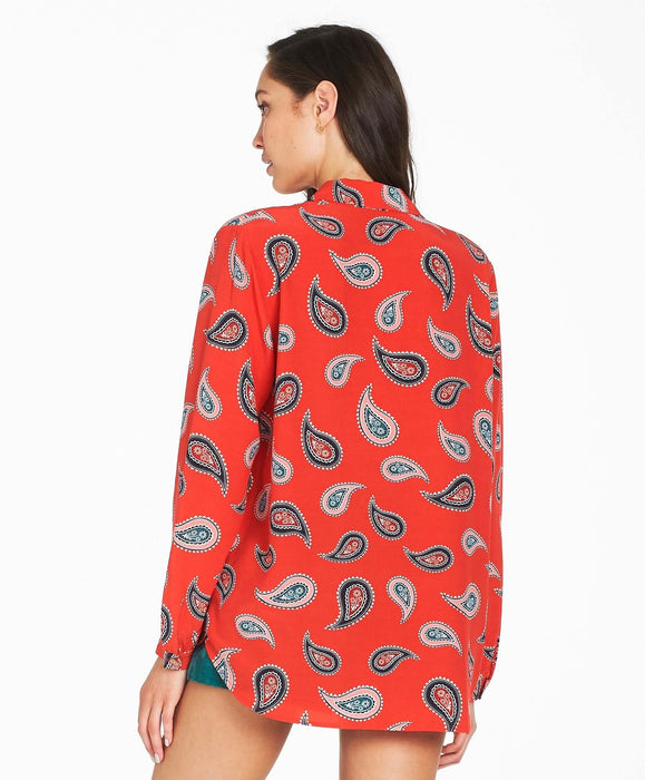 Allegra Shirt - Red