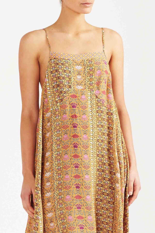 Anna Maxi Dress - Yellow