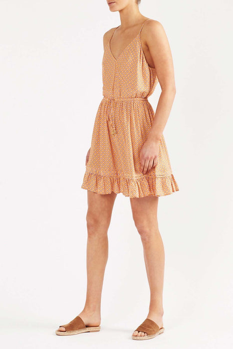 Anna Mini Dress - Yellow