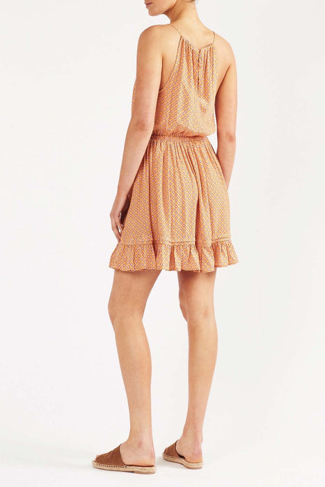Anna Mini Dress - Yellow