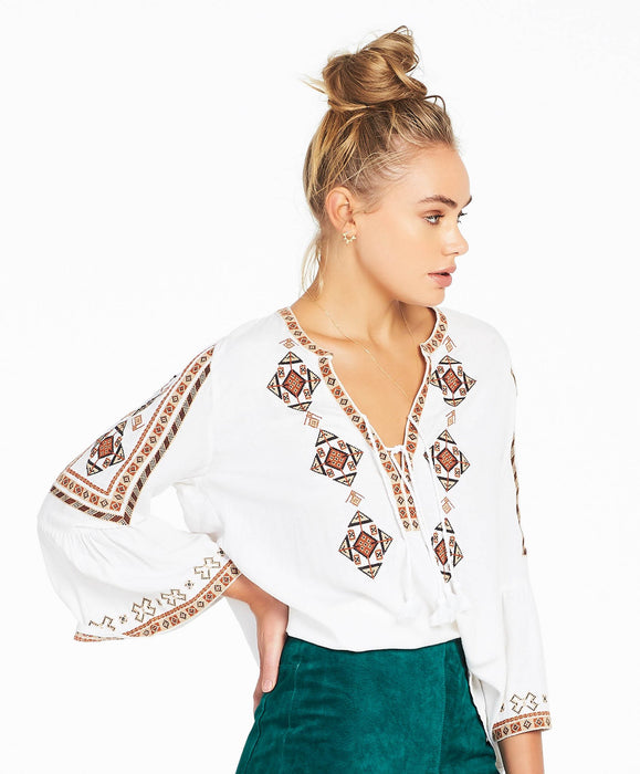Azar Blouse - White