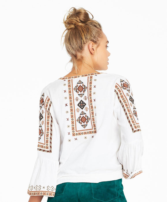 Azar Blouse - White