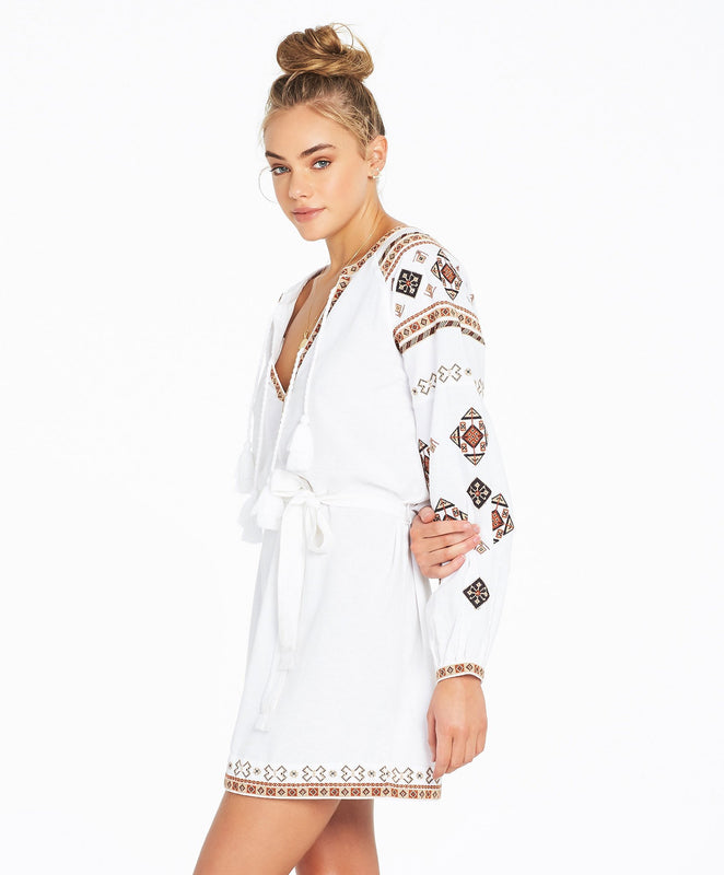 Azar Dress - White