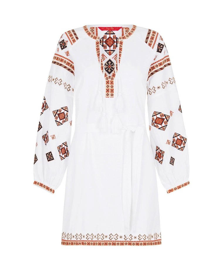 Azar Dress - White