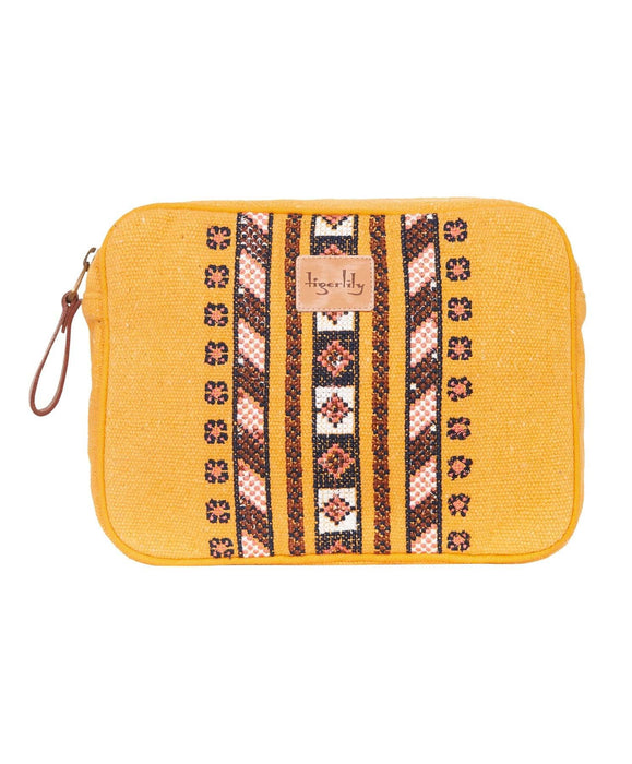 Tigerlily Azar Travel Case - Mustard, fb-feed