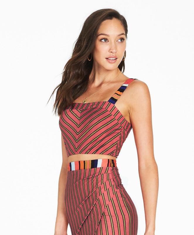 Banda Crop Top - Stripe