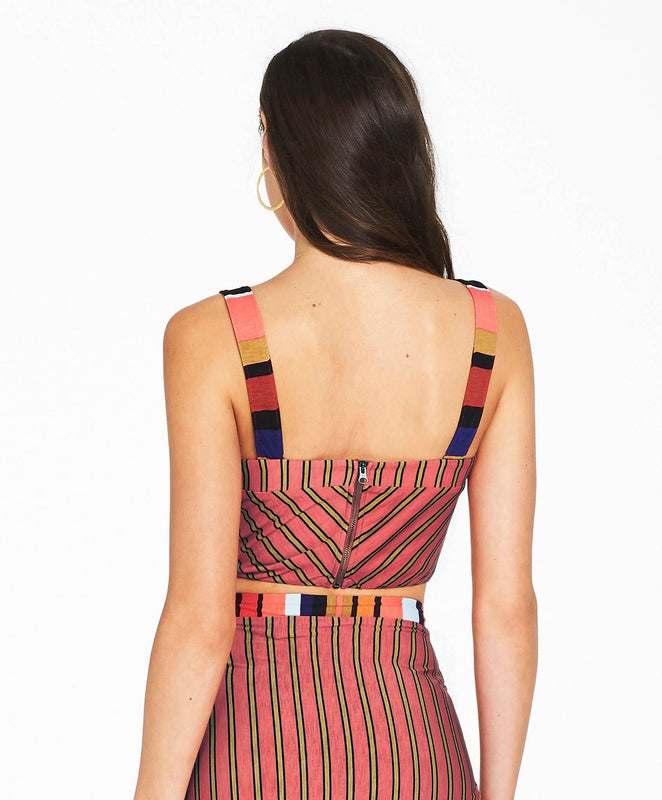 Banda Crop Top - Stripe