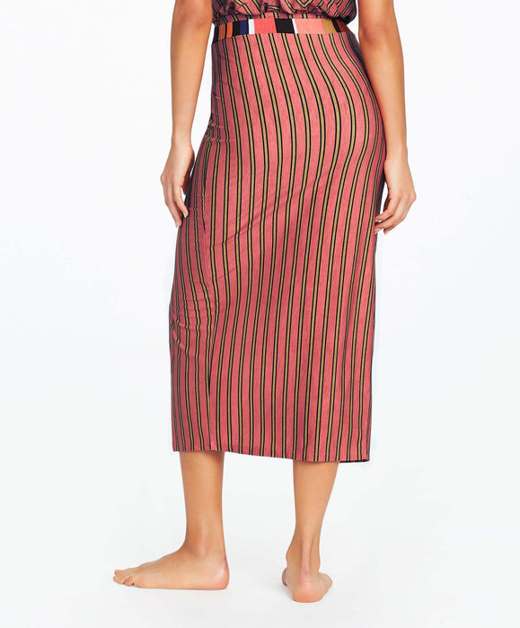 Banda Midi Skirt - Stripe