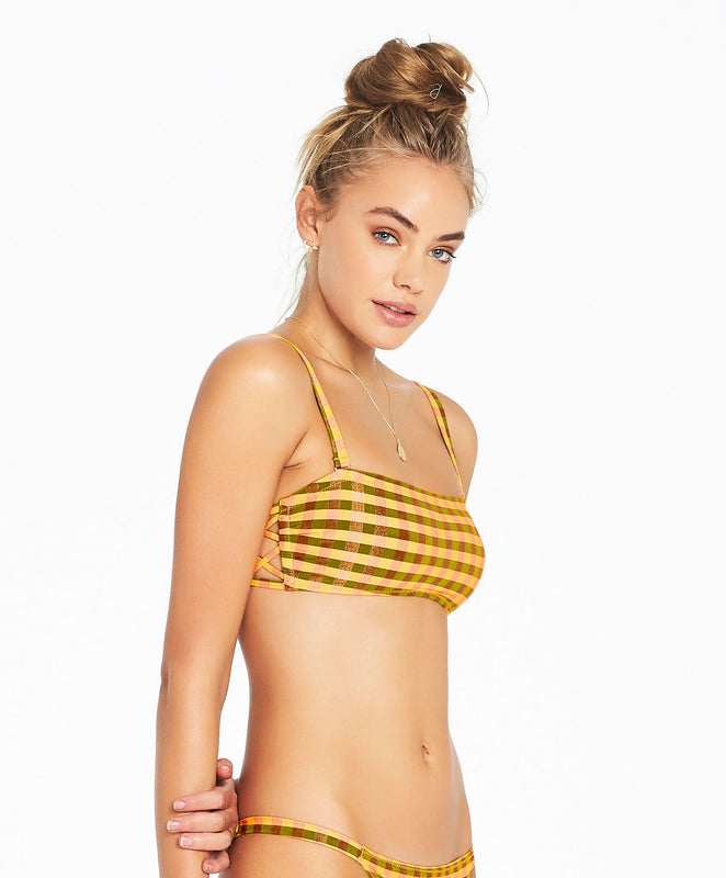 Capofaro Bandeau Bikini Top