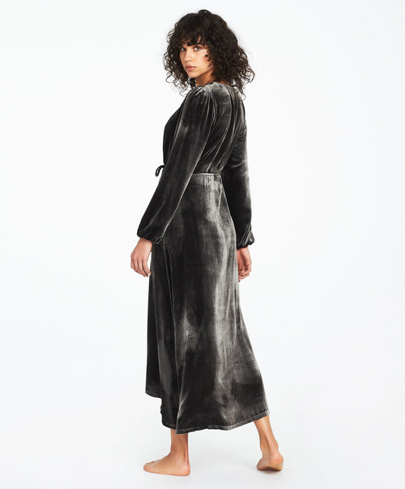 Carmelina Longsleeve Midi Dress - Smoke