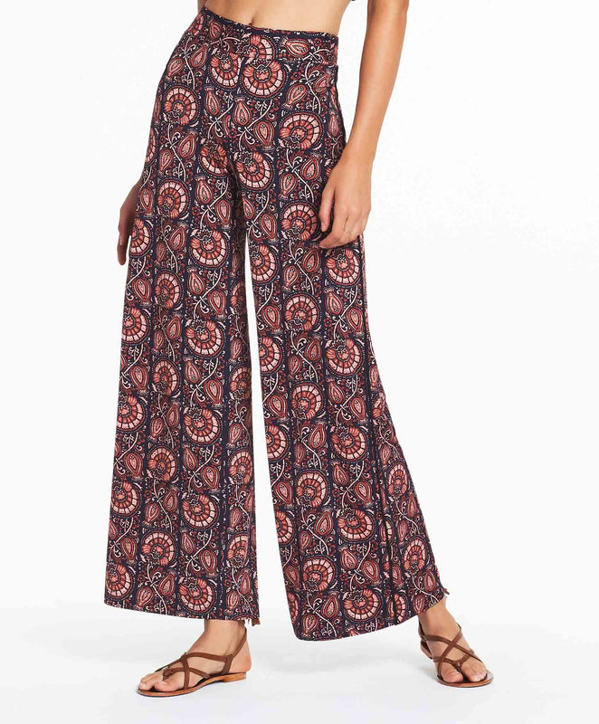 Tigerlily Celesse Wideleg Pants - Indigo