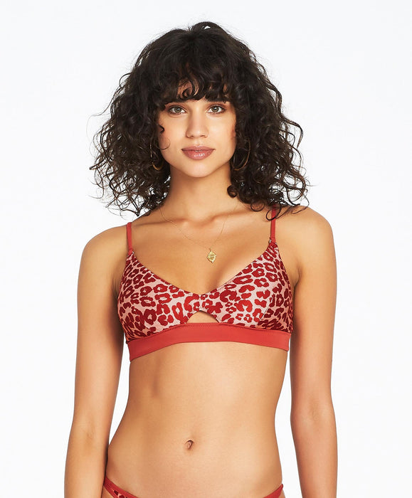 Tigerlily Concetta Elastic Bikini Bra - Leopard