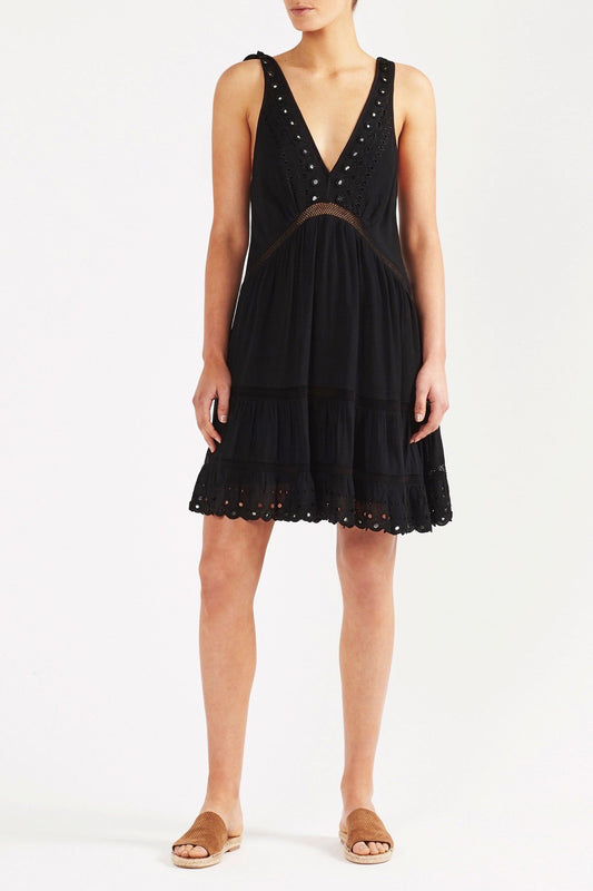 Tigerlily Damara Mini Dress - Black