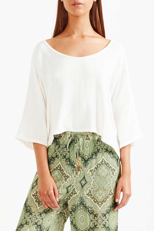 Tigerlily Delin T-Shirt - White | Shop Now