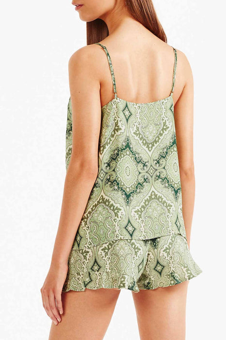 Delon Cami Top - Green