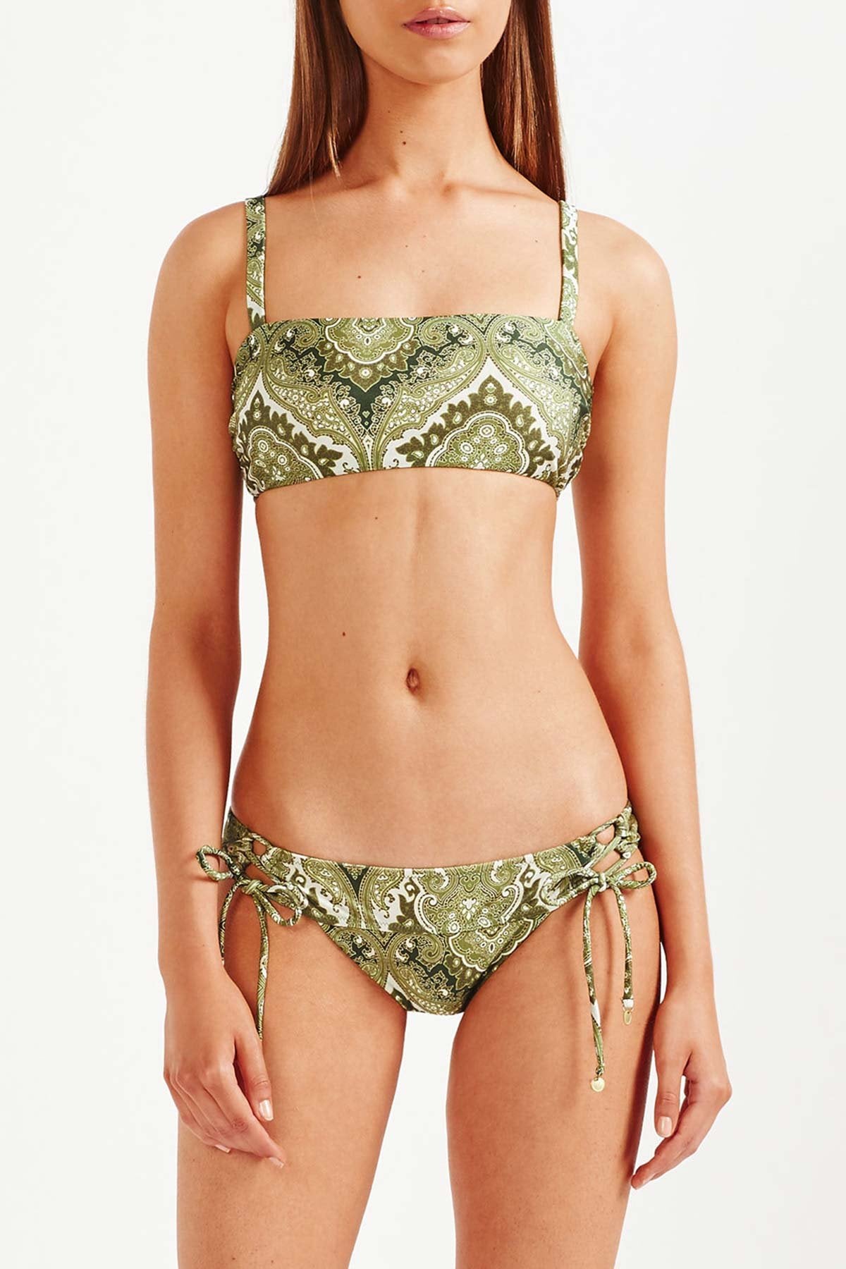 Tigerlily Delon Eden Bra Bikini Top - Green