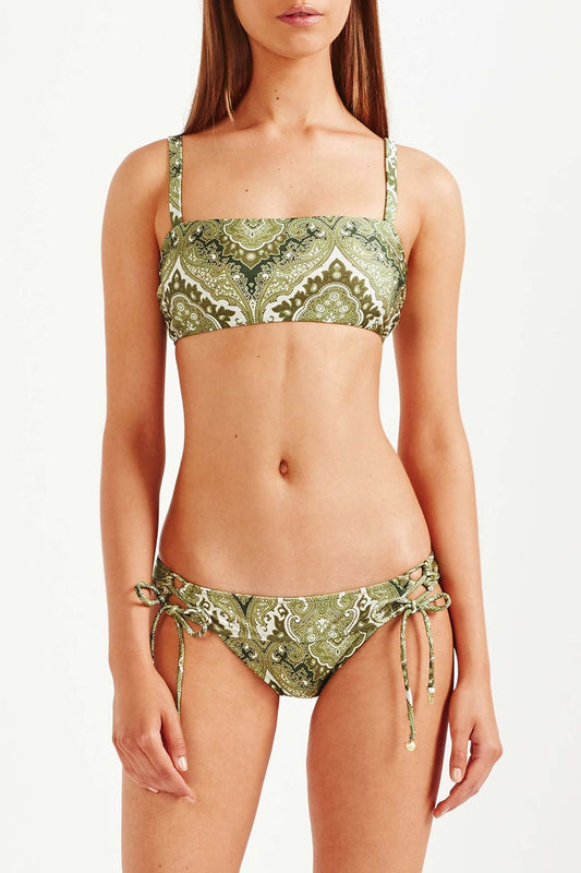 Tigerlily Delon Eden Bra Bikini Top - Green