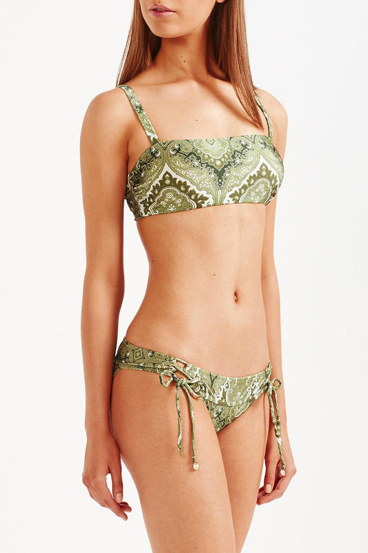 Delon Eden Bra Bikini Top - Green
