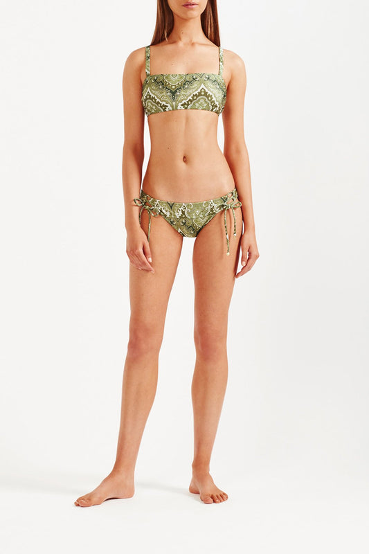 Delon Eden Bra Bikini Top - Green