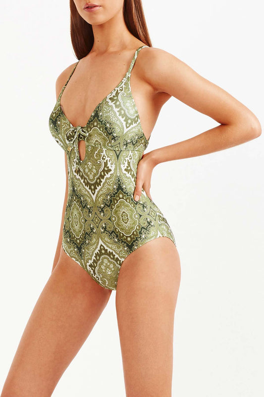 Delon Elle One Piece - Green